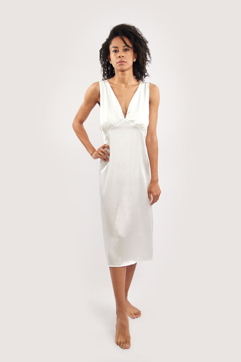 SOPHIA IVORY SILK SLIP Gazalli SOPHIA IVORY SILK SLIP Gazalli